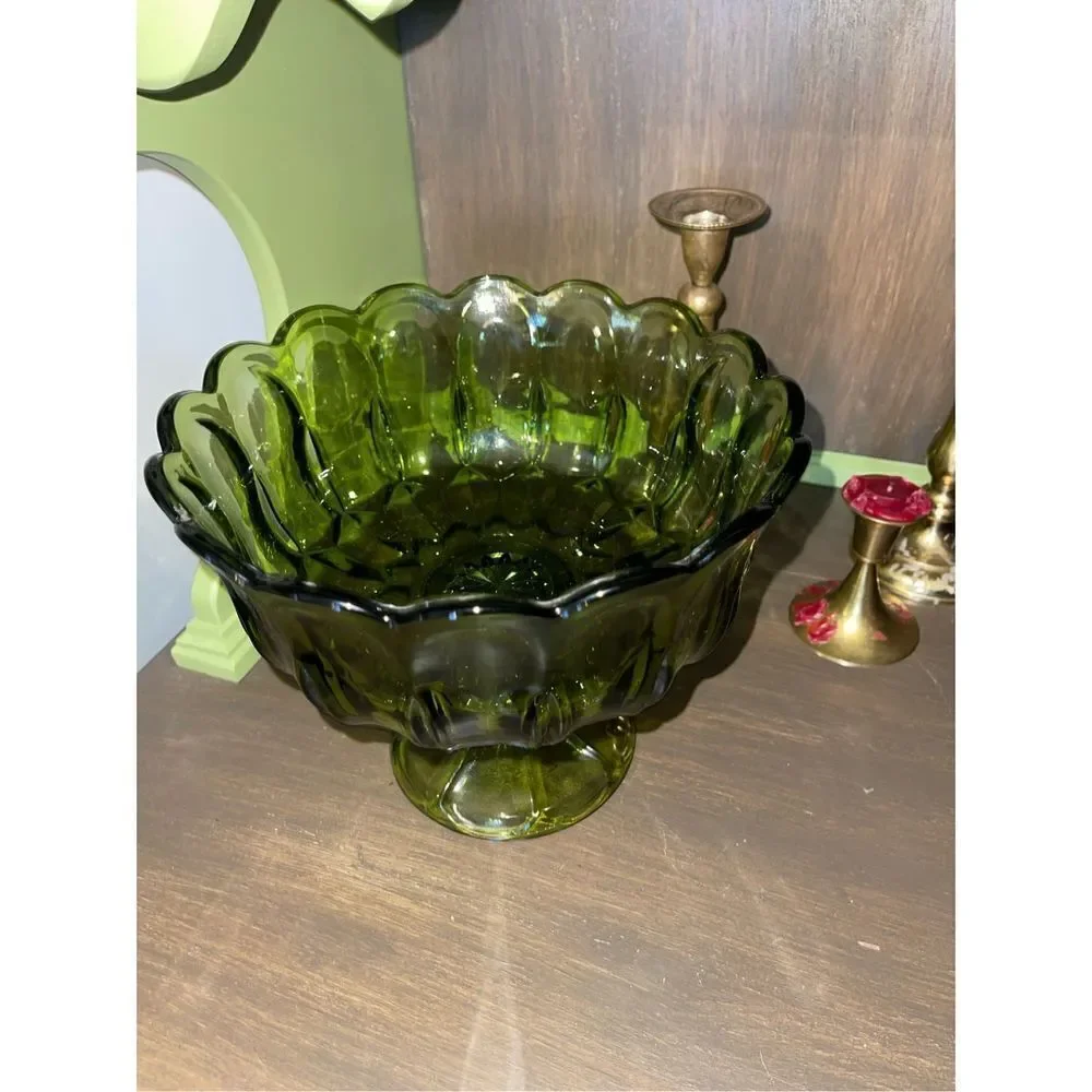 Vintage Anchor Hocking Fairfield Compote